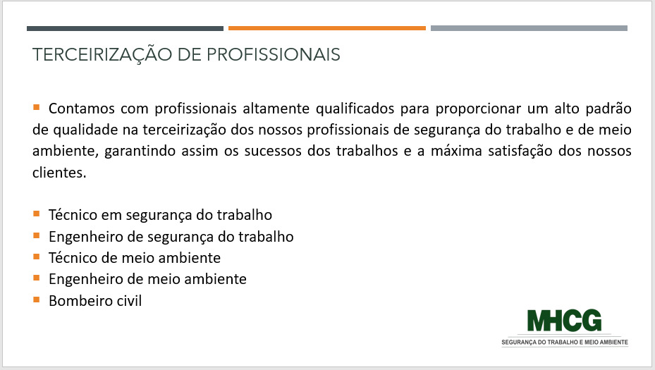 Terceirização de Profissionais